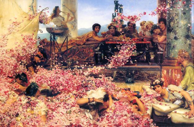 Las rosas de Heligábalo. L. Alma-Tadema